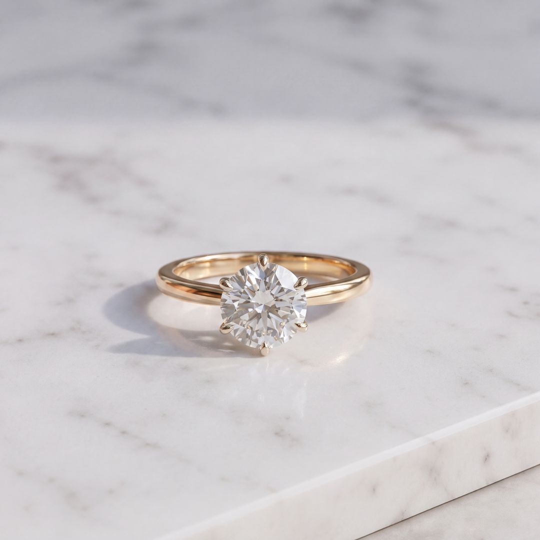 2.13ct Lab Grown Diamond Solitaire