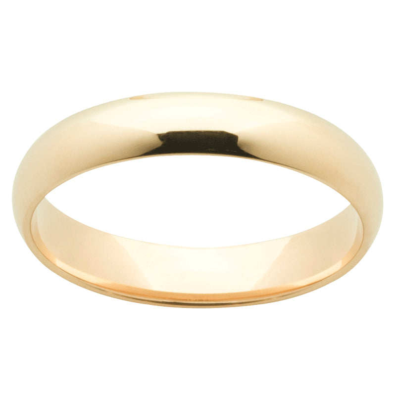 9ct Yellow Gold Wedding Ring 3mm Wide