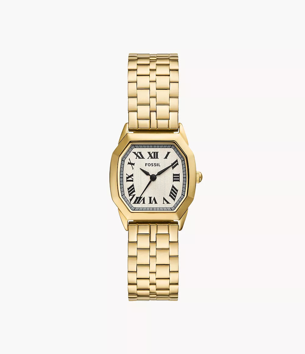 Fossil Harlow Gold Tone Ladies Watch 27mm
