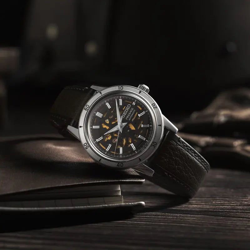 Seiko Presage Style 60s ‘Elegant yet Rugged’ Biker style