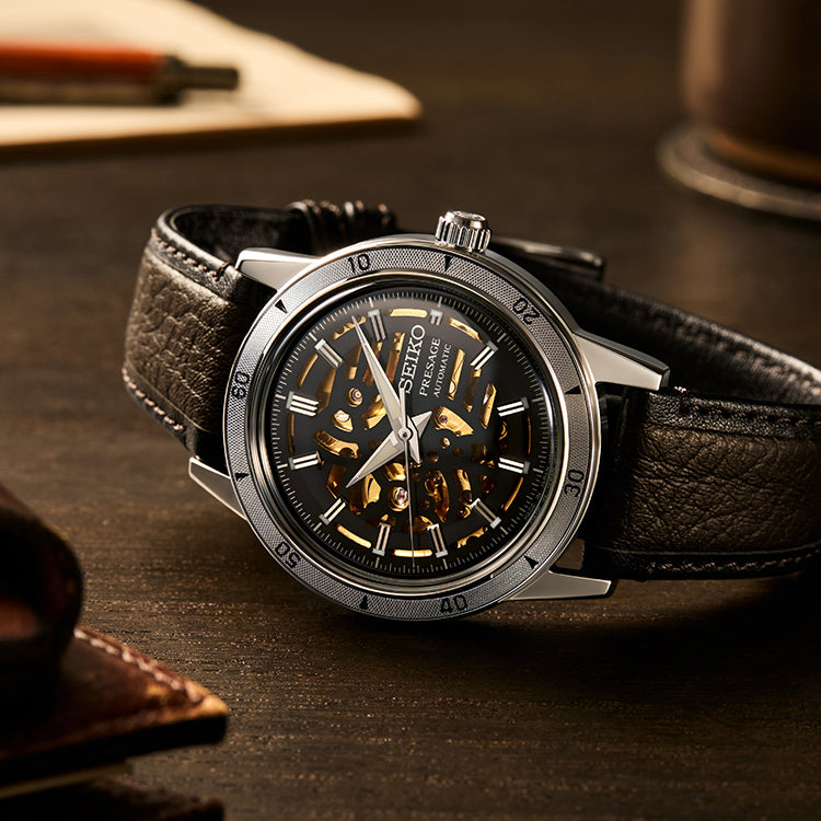 Seiko Presage Style 60s ‘Elegant yet Rugged’ Biker style