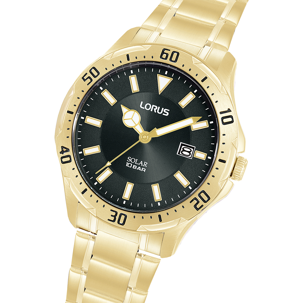 Mens Lorus Solar 100mtr RX398AX-9