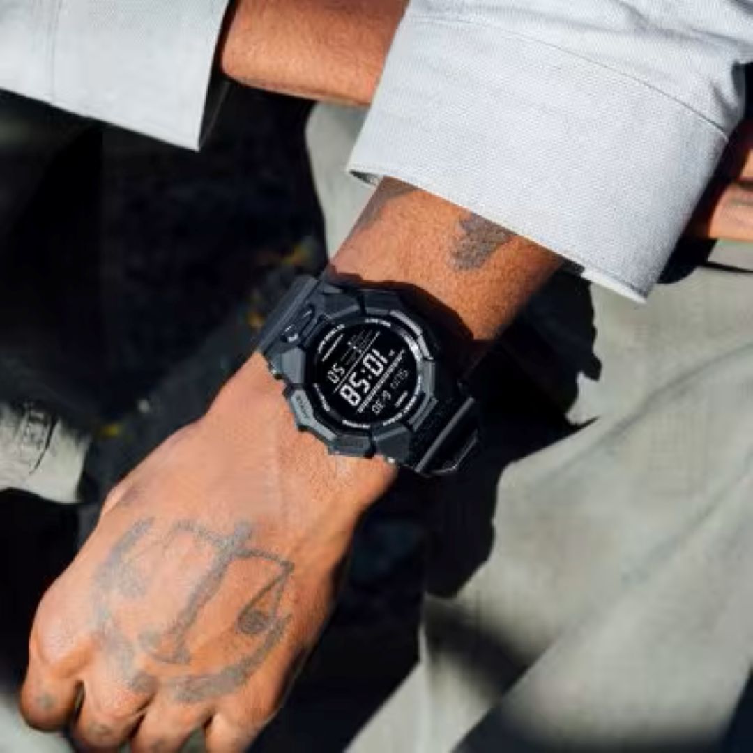 Black on black digital G shock