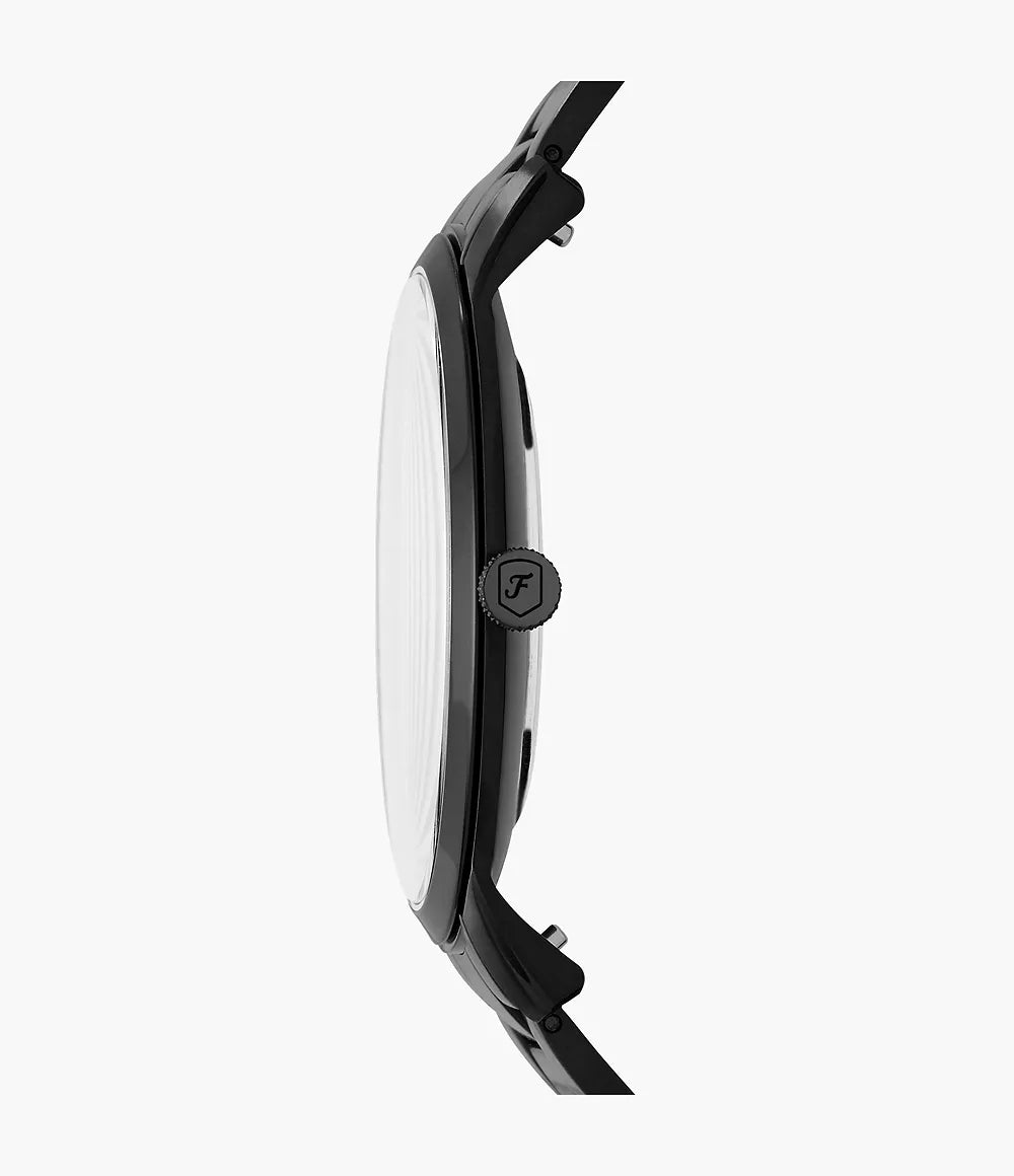 Fossil Gents Minimalist 44mm Three-Hand Black