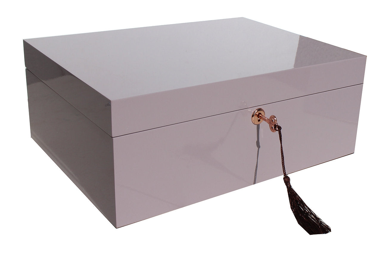 Lilac Large Wooden Jewellery Box