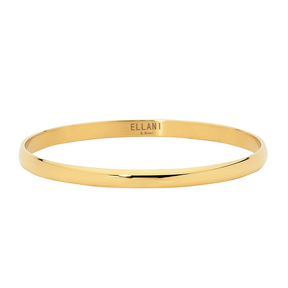 Stainless Steel or Stainless Steel Gold plated 5mm bangle
